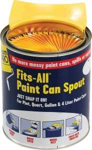 Paint Can Spout, Plastic, 1 gal