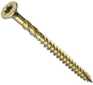 Framing Screw, #9 Thread, 3-1/8 in L, Star Drive, Steel, 80 PK