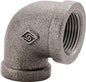 Pipe Elbow, 1-1/2 in, FIP, 90 deg Angle, Malleable Iron, SCH 40 Schedule, 300 psi Pressure