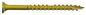 Deck Screw, #9 Thread, 3 in L, Bugle Head, Star Drive, Type 17 Slash Point, Carbon Steel, ProTech-Coated, 100/PK