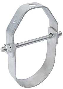 Pipe Hanger, 1 in Opening, Steel