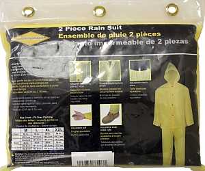 Yellow Raim Suit Medium 2pc