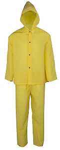 Yellow Raim Suit Medium 2pc