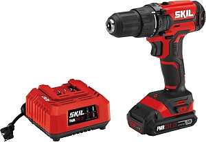 Drill Driver Kit, Battery Included, 20 V, 2 Ah, 1/2 in Drive, 1450 rpm Speed